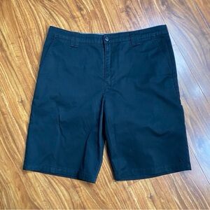 O'Neill Men's Black Casual Chino Shorts Size 34 Casual Skater Streetwear Beach